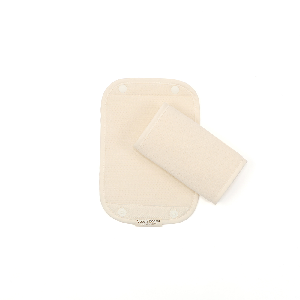 도담도담 오가닉 코튼 무형광 100% 아기띠 어깨침받이+전면침받이
