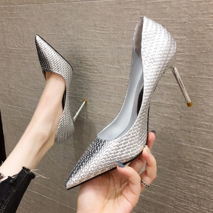 페이제 8cm 스틸레토 여성 정장 하이힐 구두 2color 상세 이미지 10
