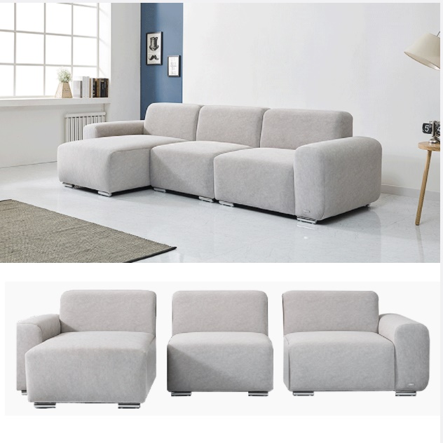 이지클린 소파 모듈형 소파 디자인 푹신한 기능성 3.5인용 쇼파