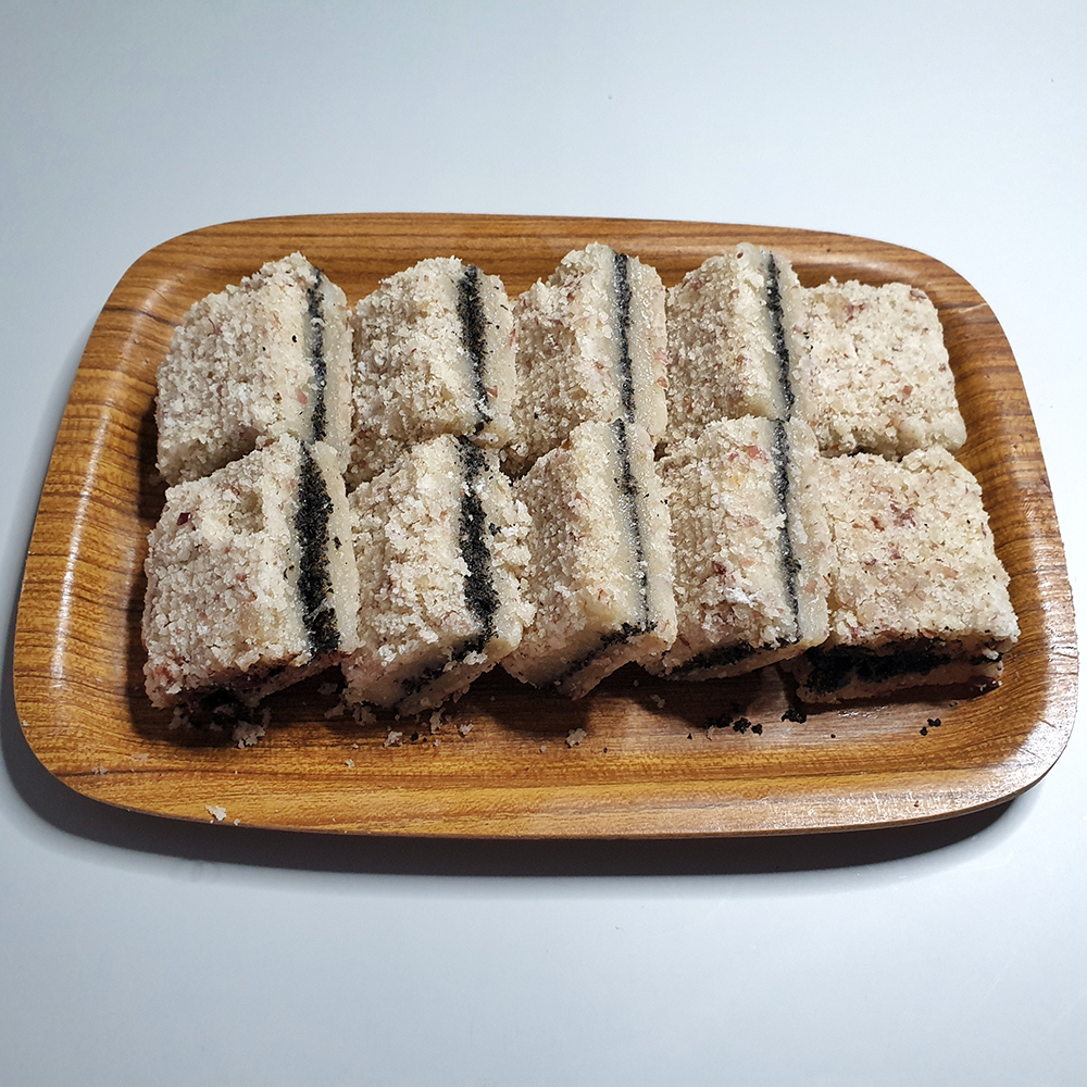 고소한 현미땅콩시루떡 아침식사대용 간식 떡 건강떡 국내산 개별포장 10개입 - 상세 이미지 2