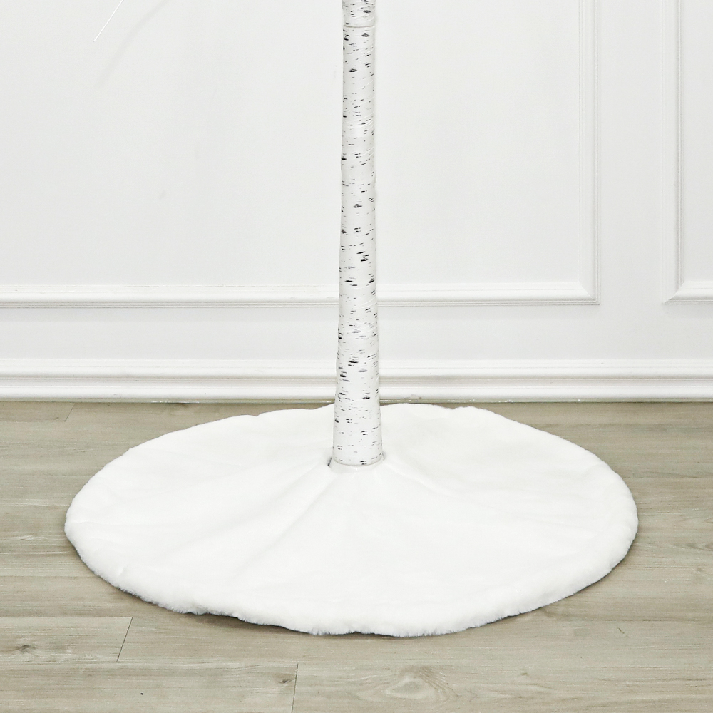 크리스마스 트리 나무 스커트 파티 장식 소품 카페트 밑받침 43cm - 상세 이미지 5
