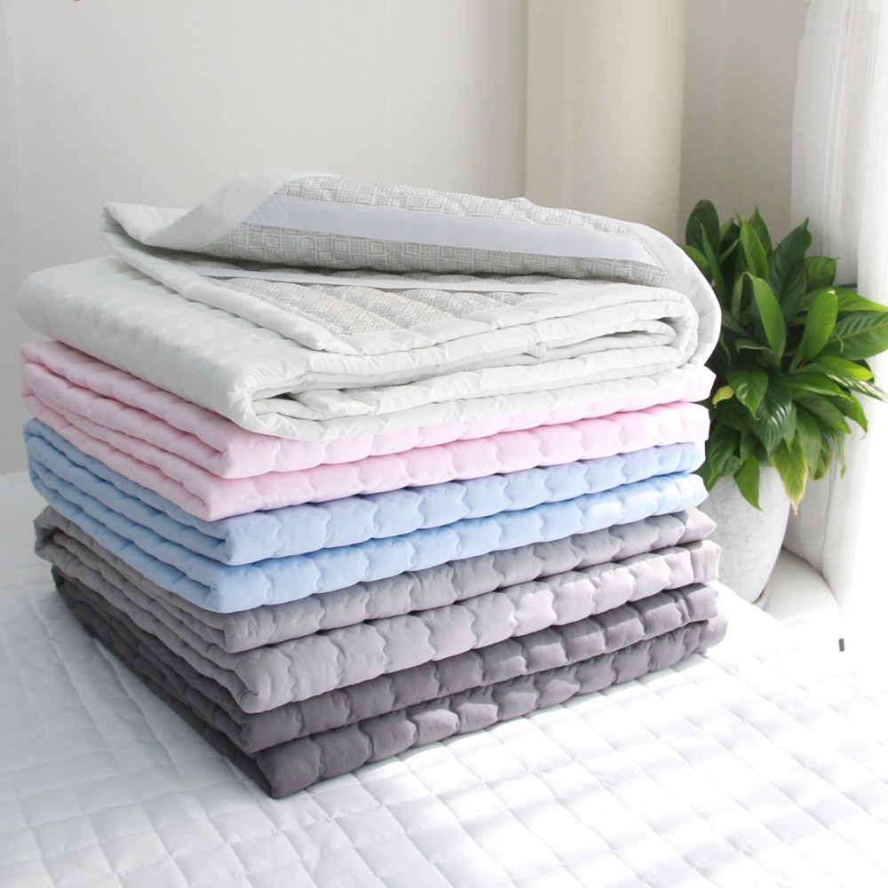 포송한 먼지없는 고정밴드 밴딩 침대패드 SS