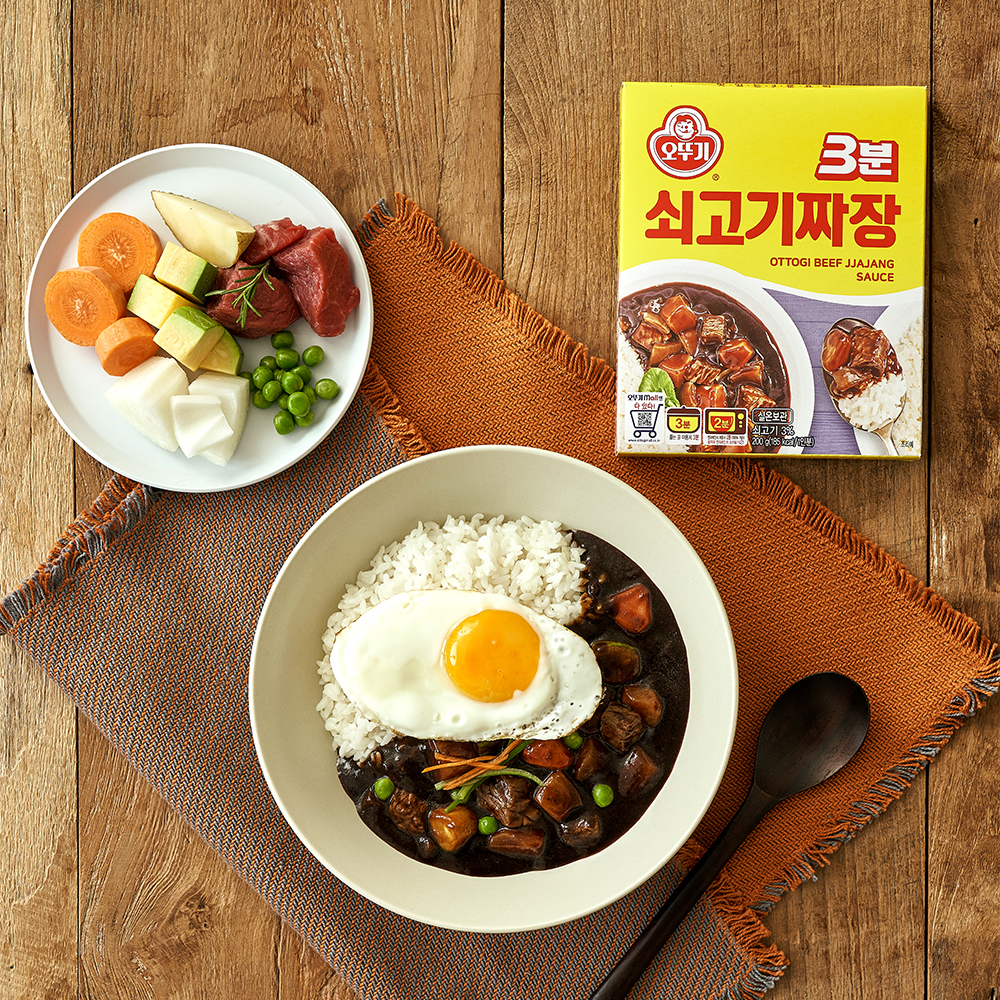 오뚜기 3분 쇠고기 짜장 200g - 상세 이미지 2