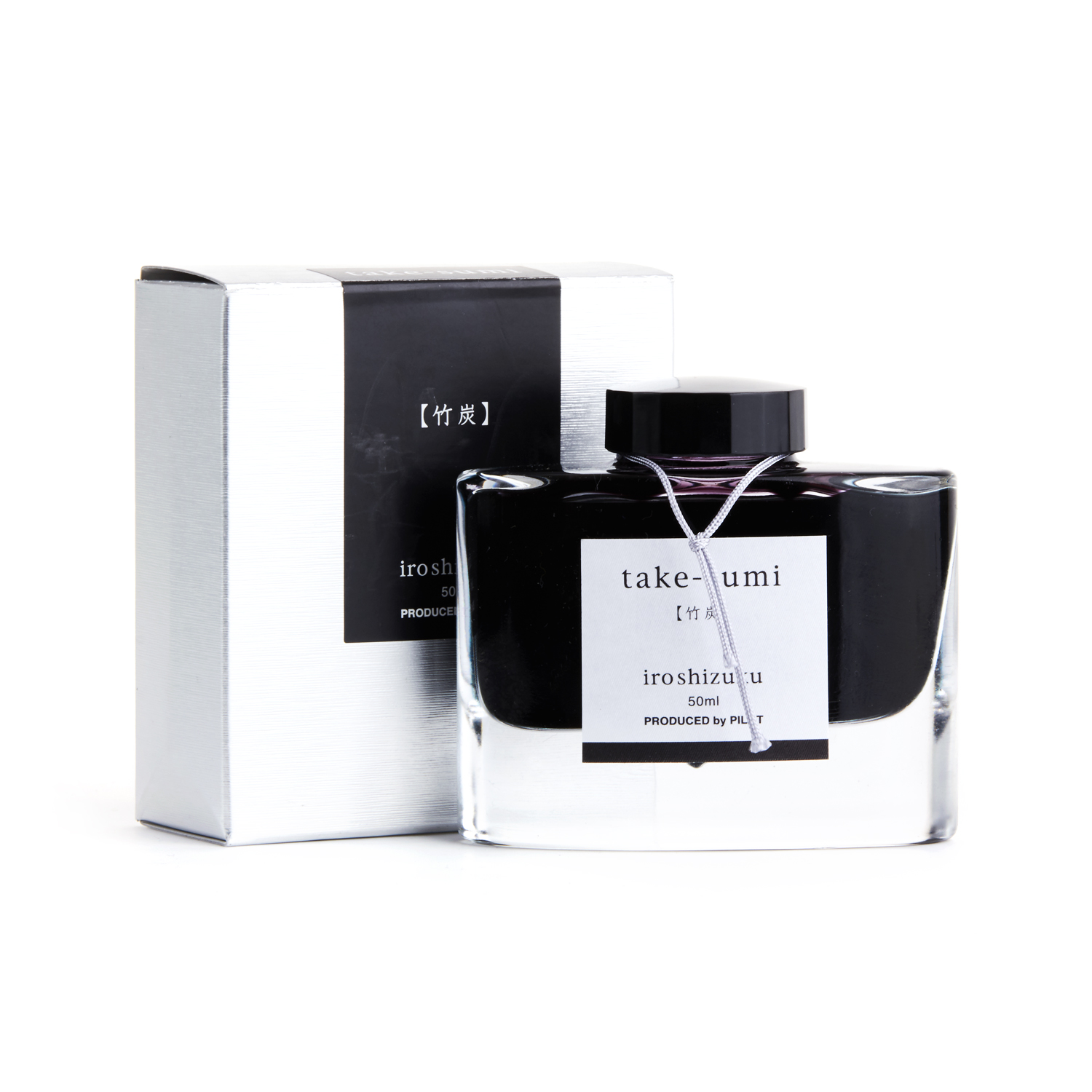 파이롯트 이로시주쿠 병 잉크 죽탄 Take sumi 50ml : Blueblack
