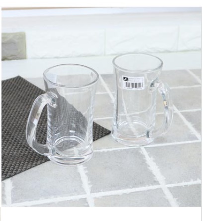 생맥주잔 하이볼잔 고급 원샷잔 쏘맥잔 유리컵 글라스 2P