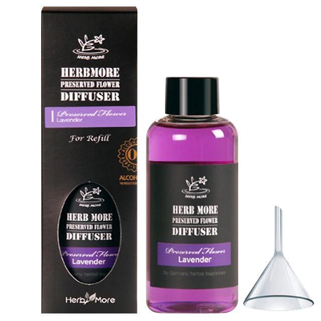 허브모아 프리져브드 차량용 방향제 디퓨저 리필 100ml 블랙체리 레드프룻 이미지 6