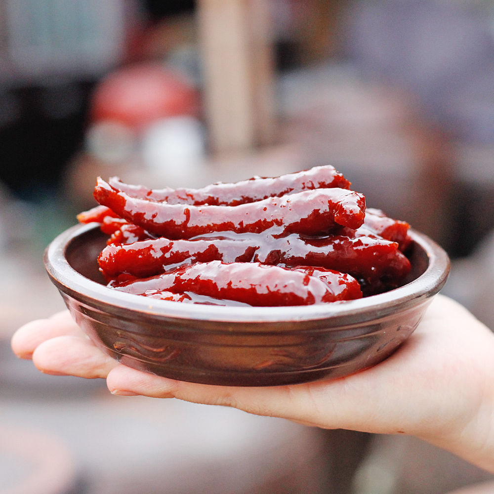 순창 더덕고추장장아찌 국산 2년숙성 별미 500g, 1개 - 상세 이미지 2