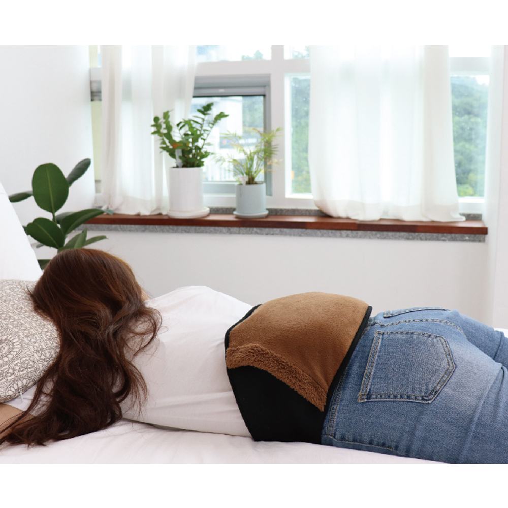 한양 충전식 무선 온수 찜질기 온열 복대 복부 허리 찜질팩 이미지 6