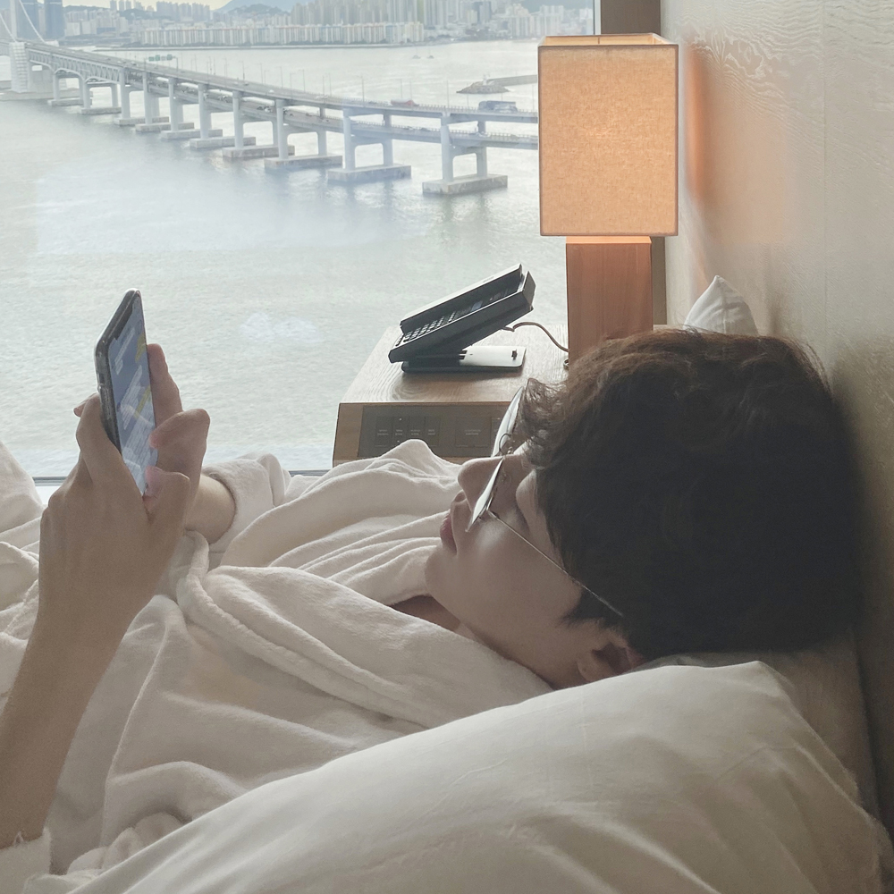 남자안경 가벼운 안경테 사각 쇠테 안녕 - 상세 이미지 3