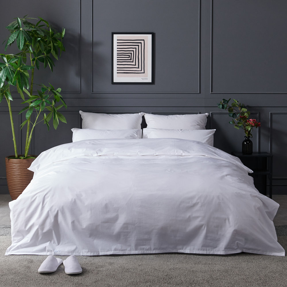호텔침구세트 호텔이불세트 침대커버퀸 무지화이트 이불커버