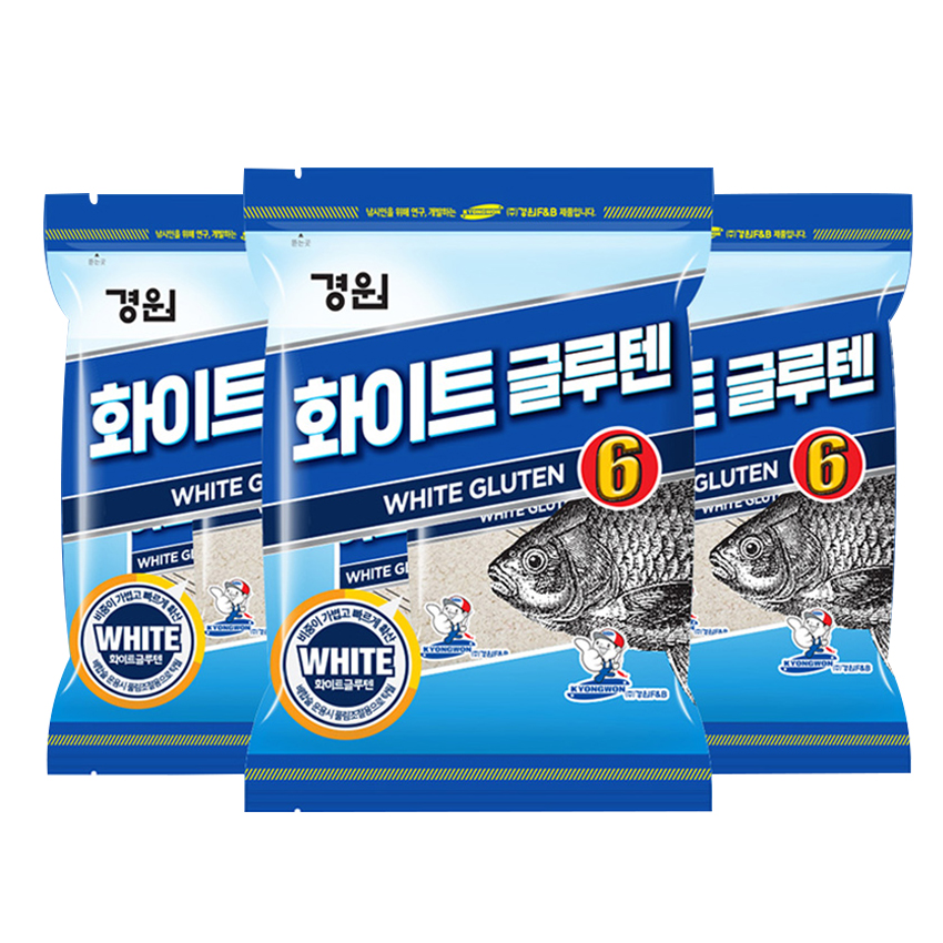 경원 화이트 글루텐 6 바닐라향 낱개포장 민물 떡밥 - 상세 이미지 2