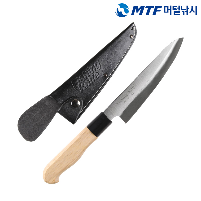 낚시용 스텐칼 대 FK-70 나이프 낚시칼 칼집포함 - 상품 이미지