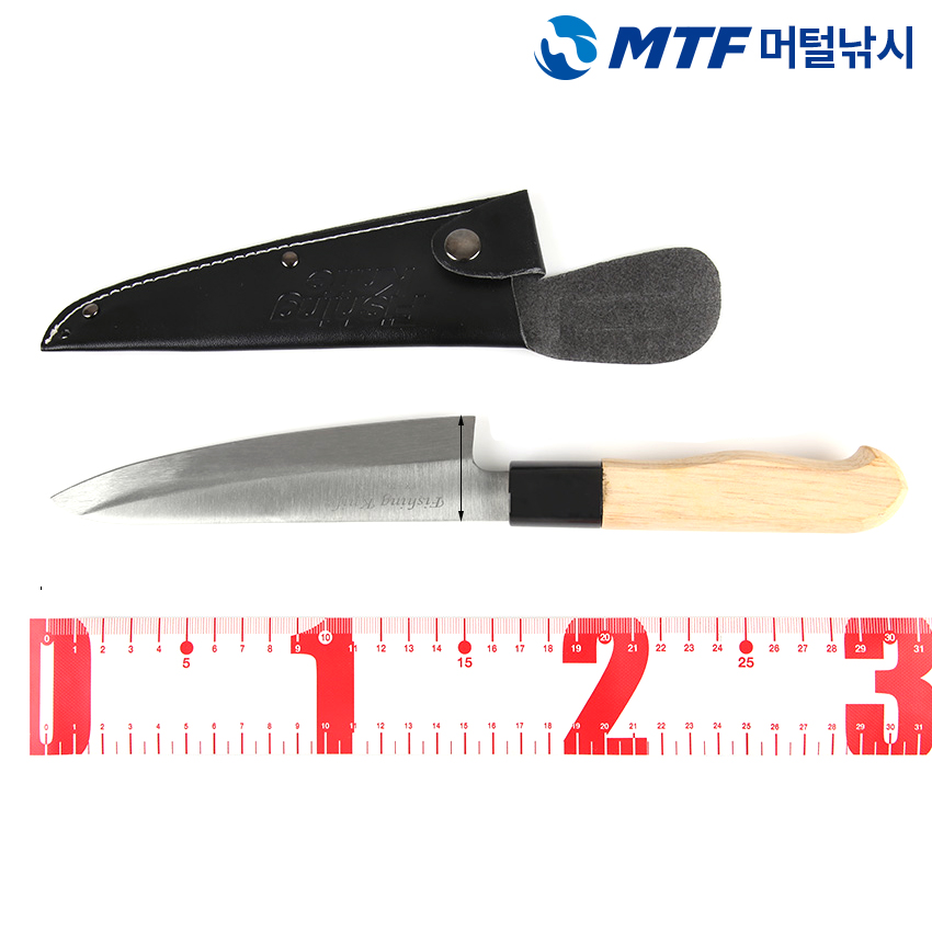낚시용 스텐칼 대 FK-70 나이프 낚시칼 칼집포함 이미지 6