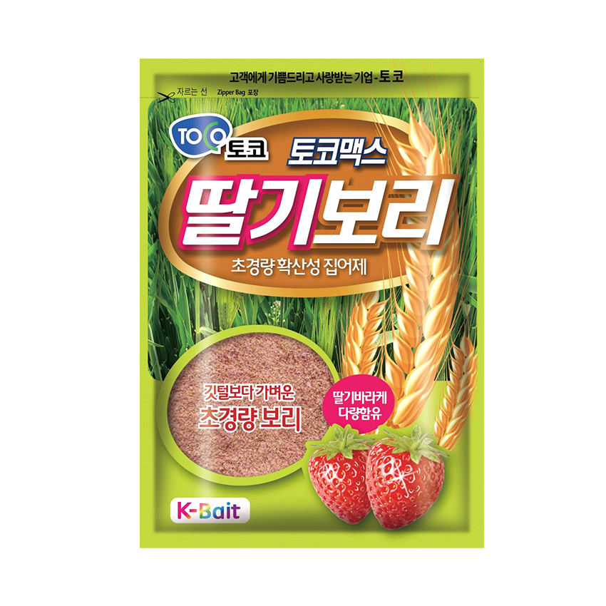 토코 딸기 보리 확산성 집어제 민물 떡밥 붕어 잉어 향어