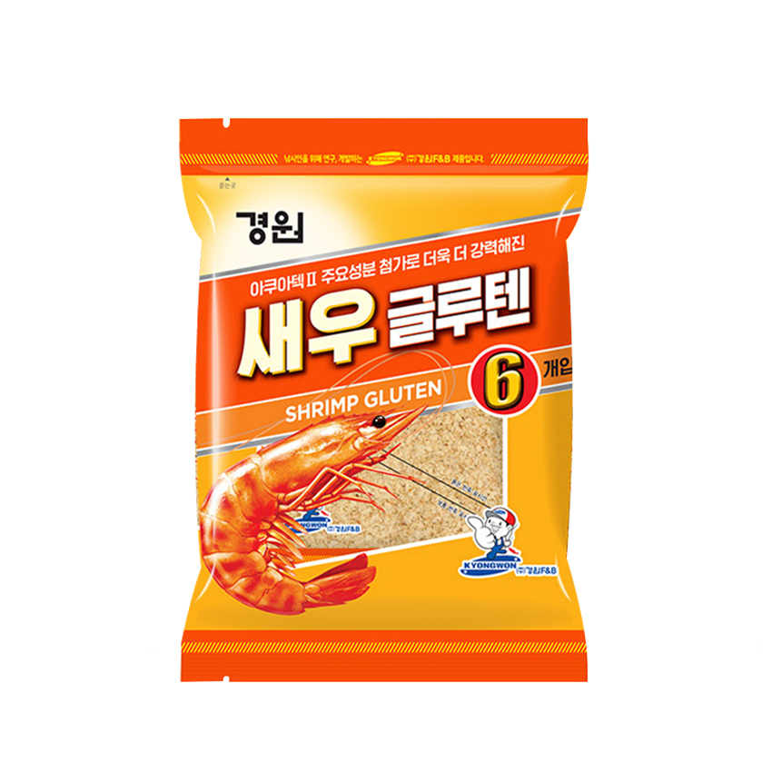 경원 새우 글루텐 6 낱개포장 민물 떡밥 붕어 잉어 - 상세 이미지 3