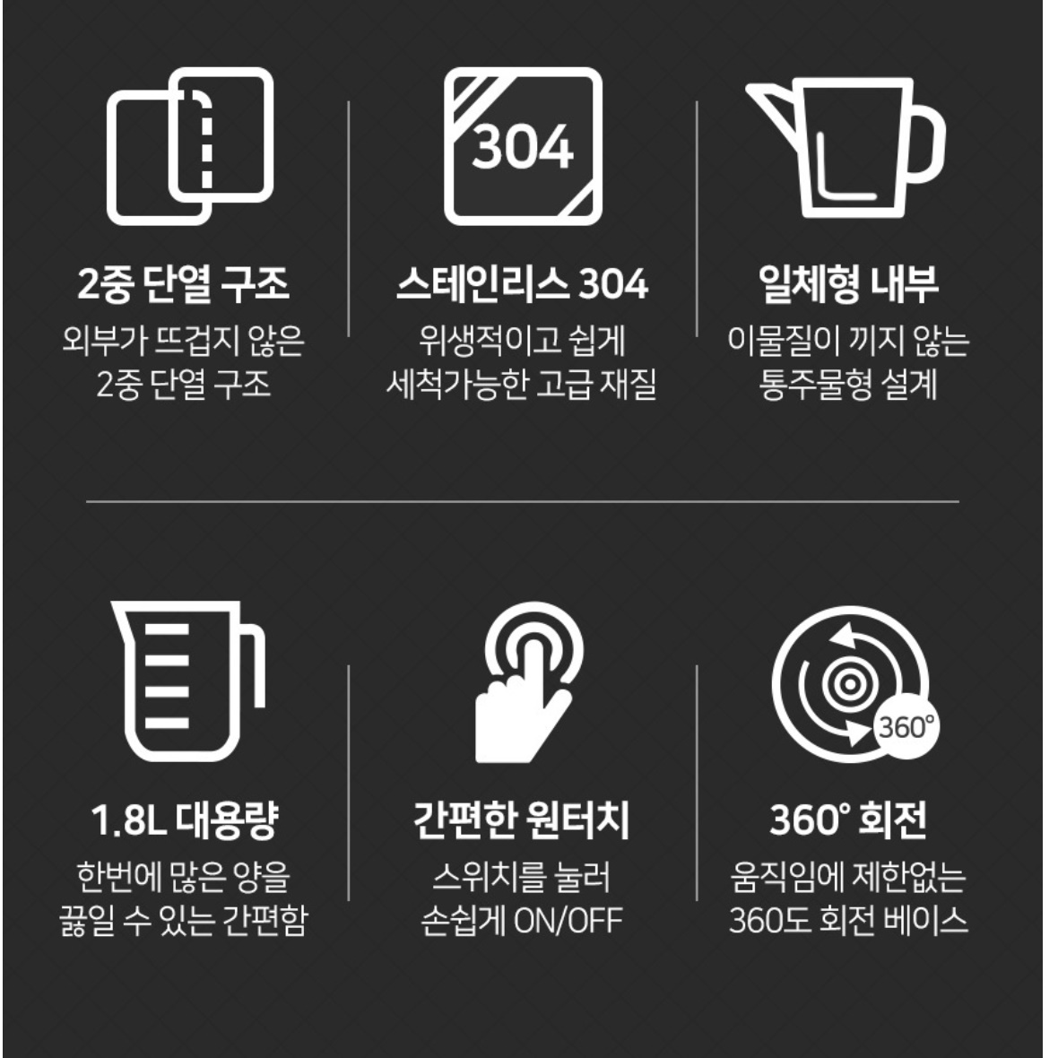 대용량 전기 포트 핸드 드립 전기 주전자 스텐 커피 포트기