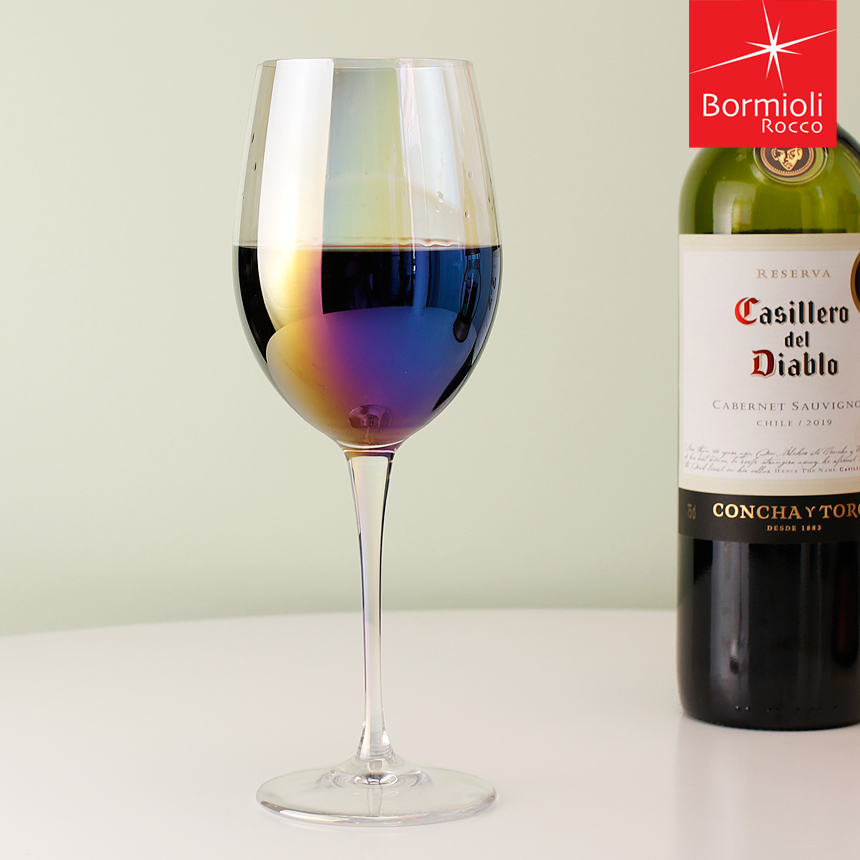 보르미올리 멜롯 오로라 크리스탈 와인잔 470ml 2P - 상품 이미지