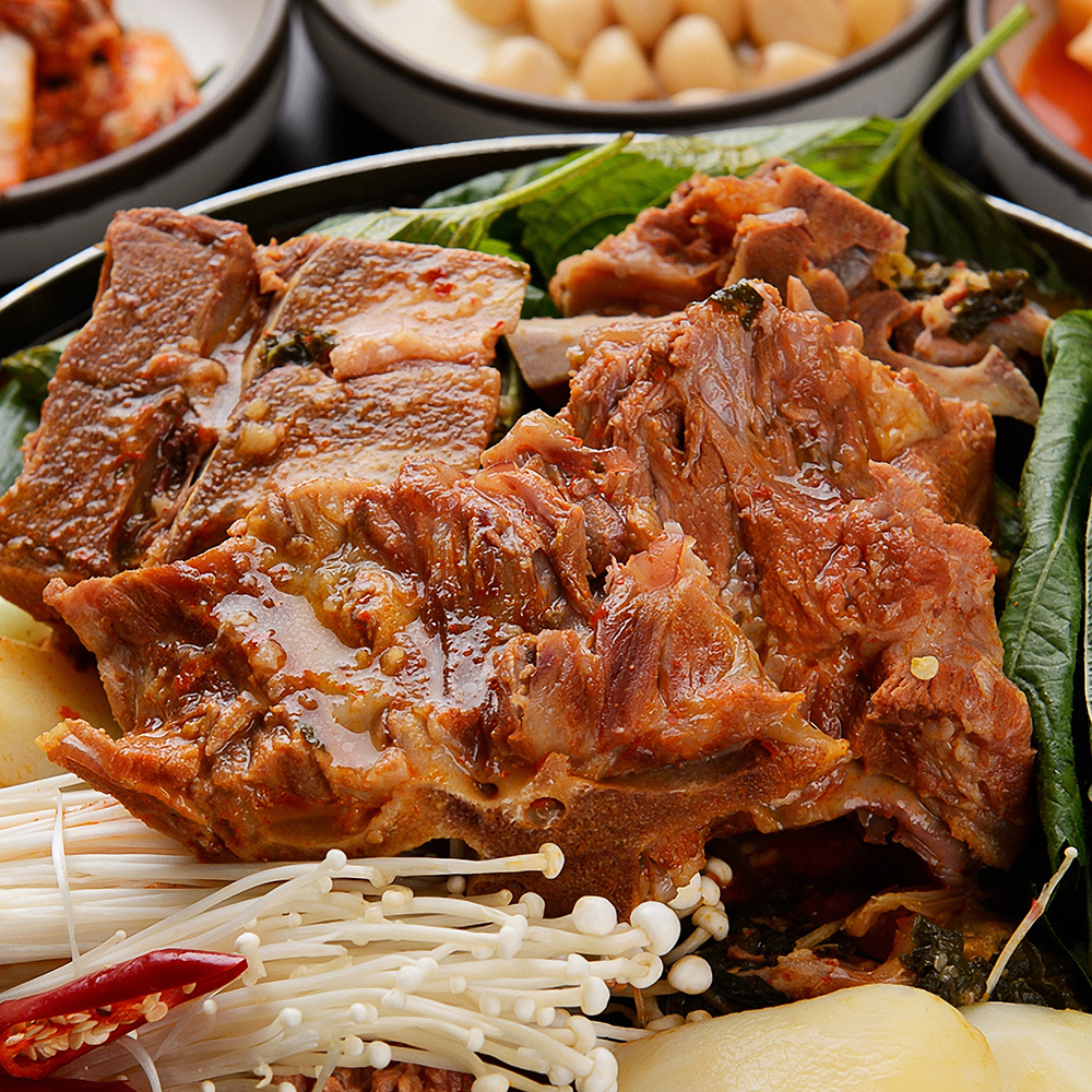 바라던 담백한 살코기 많은 돼지 목뼈 1kg 감자탕 해장국용 이미지 4