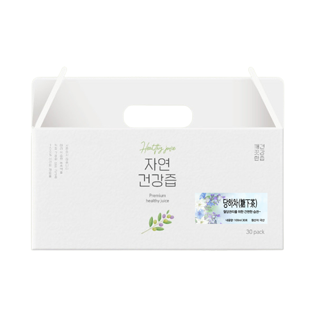 당하차 건강즙 진액 액상차 100ml 30개입 여주 뽕잎 녹차 돼지감자 이미지 2