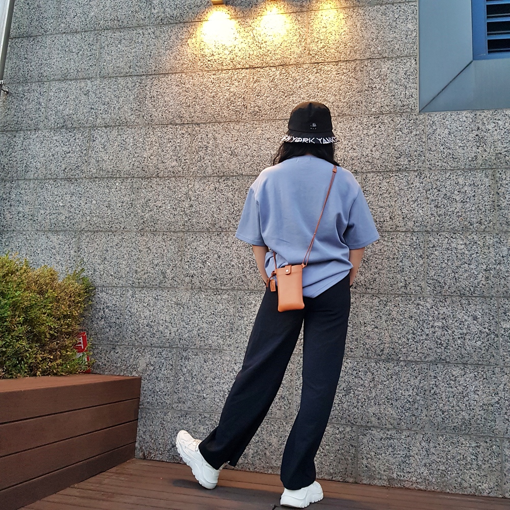 가죽공방 데일리 명품 소가죽 핸드폰가방 크로스백 미니백