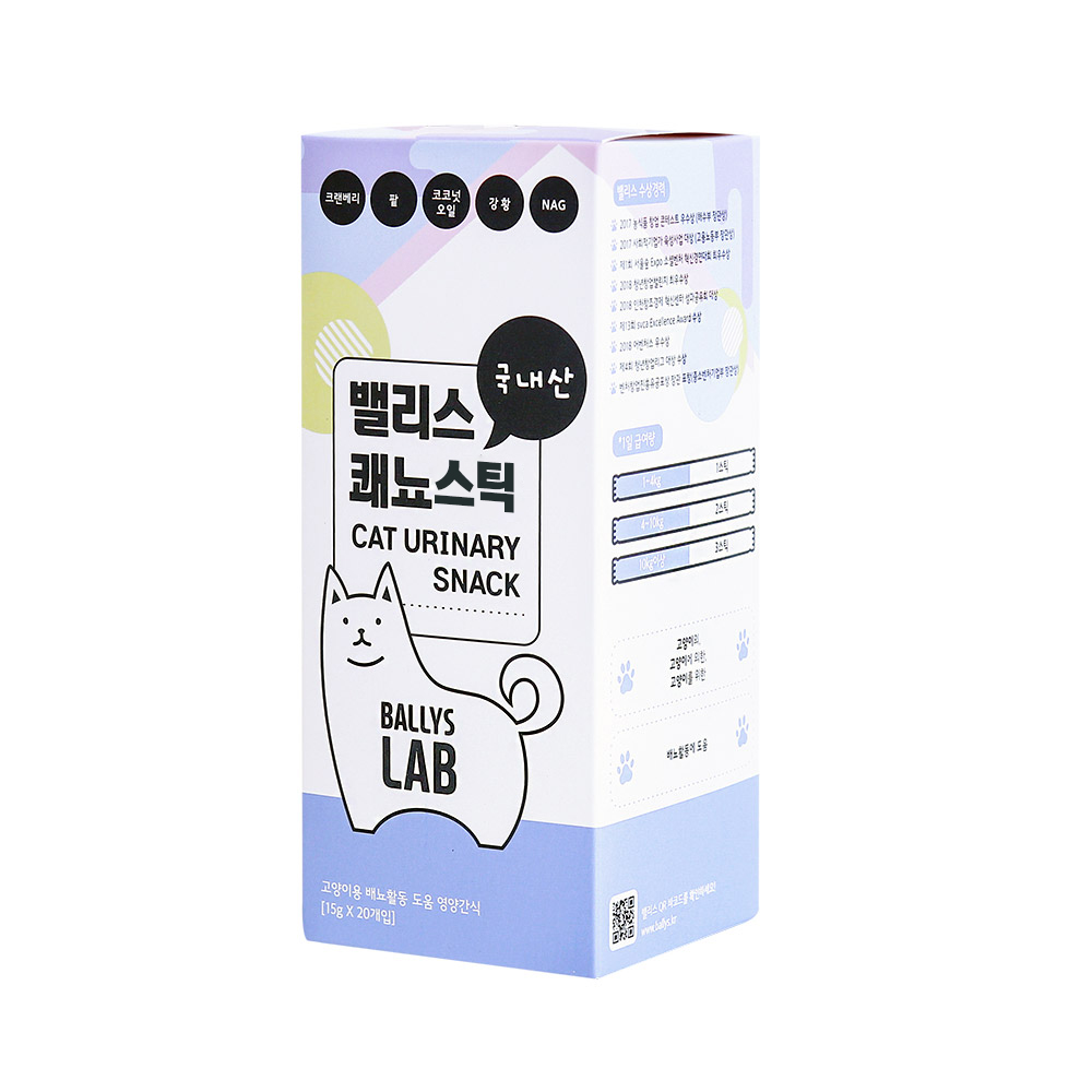 밸리스 쾌뇨스틱 고양이 츄르 간식 20개입 대용량 - 상세 이미지 2