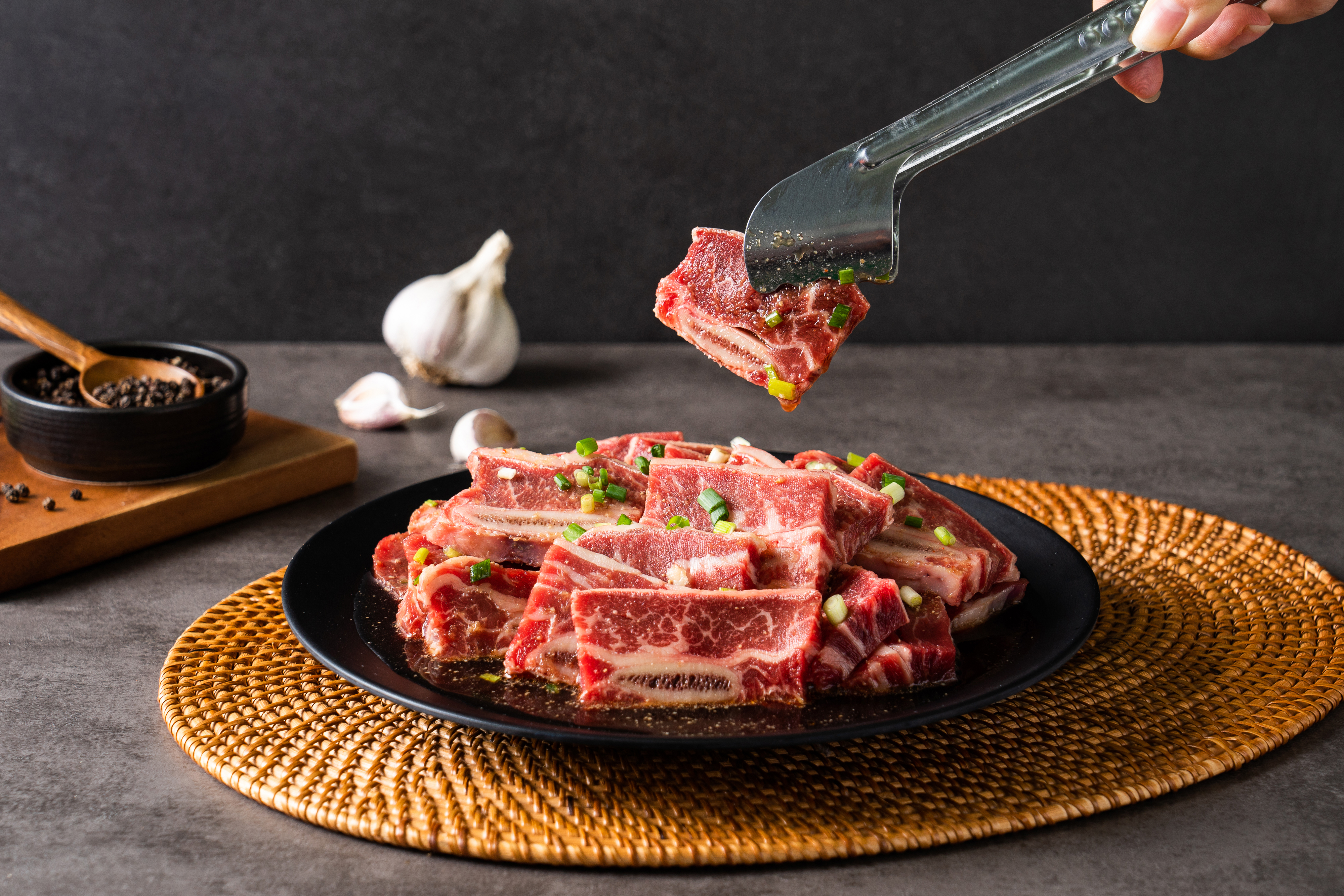 무등산식당 양념 LA갈비 엘에이갈비 소갈비 구이 800g - 상세 이미지 4
