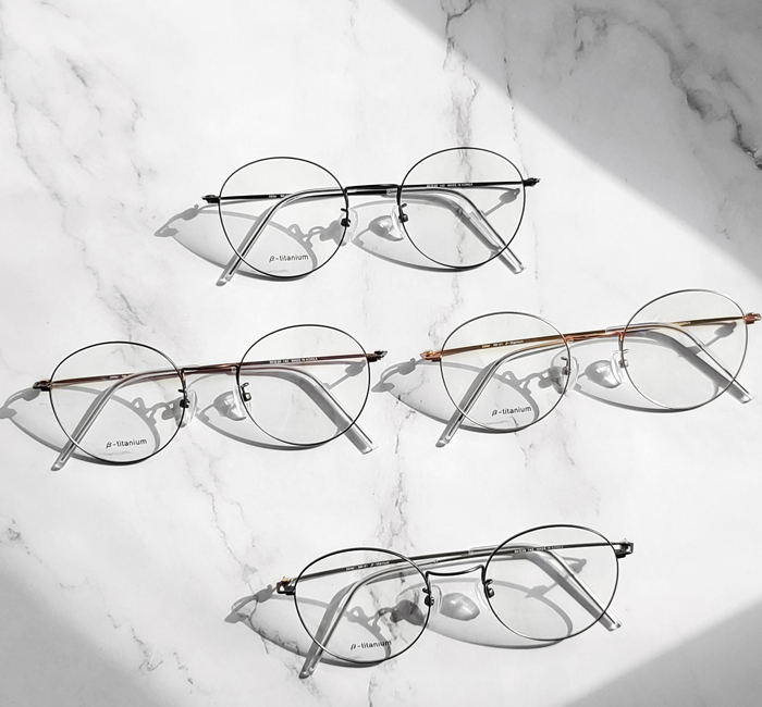 블루라이트차단 안경 티타늄 6g 남자 여자 자외선 안경테
