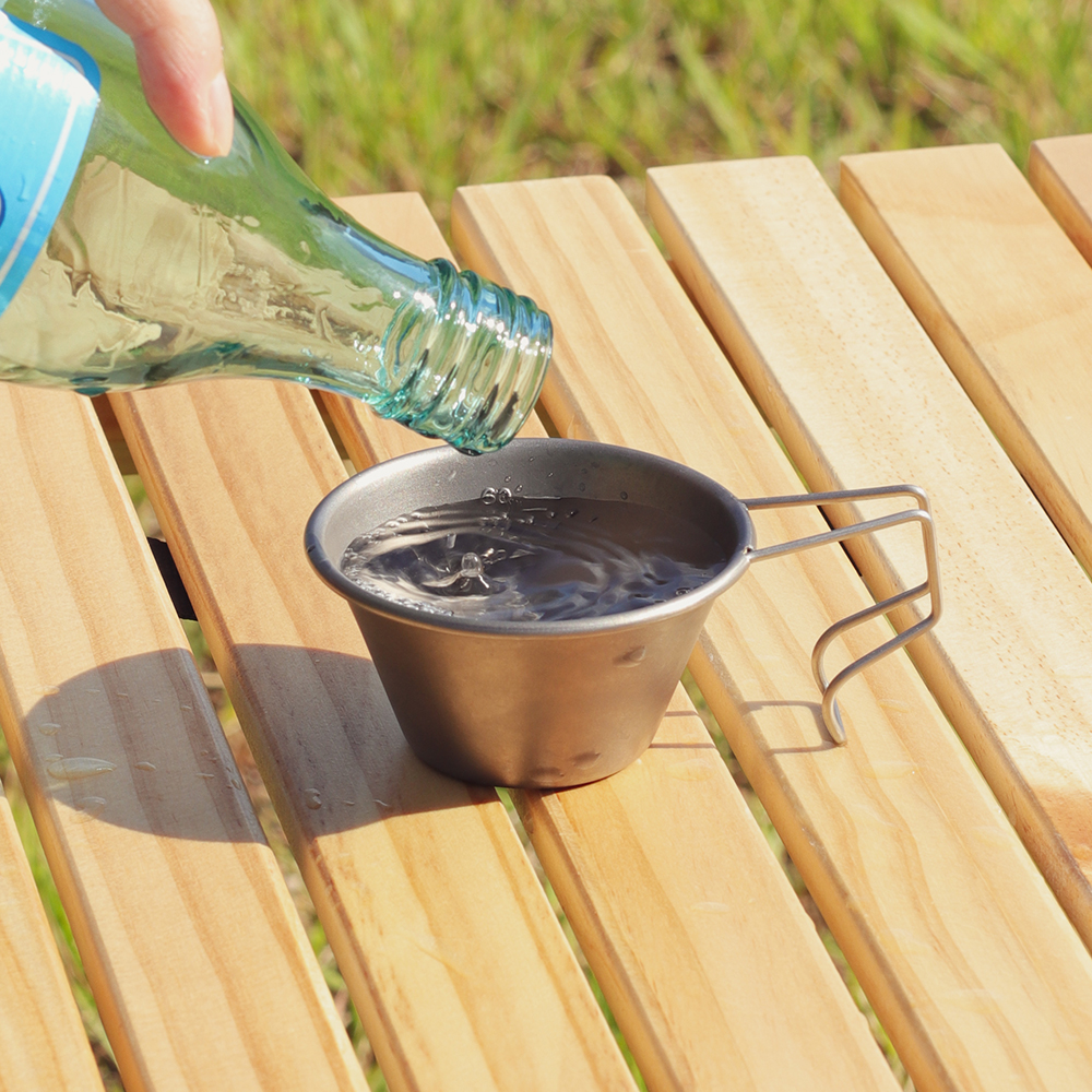 캠핑 소주잔 AMG 티타늄 미니 시에라컵 소주컵