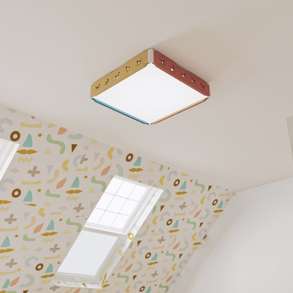 LED 뭉클 프렌즈 방등 50W 동물친구들 주광색 - 상세 이미지 4