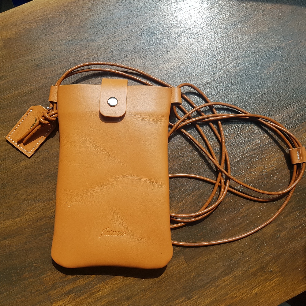 가죽공방 데일리 명품 소가죽 핸드폰가방 크로스백 미니백