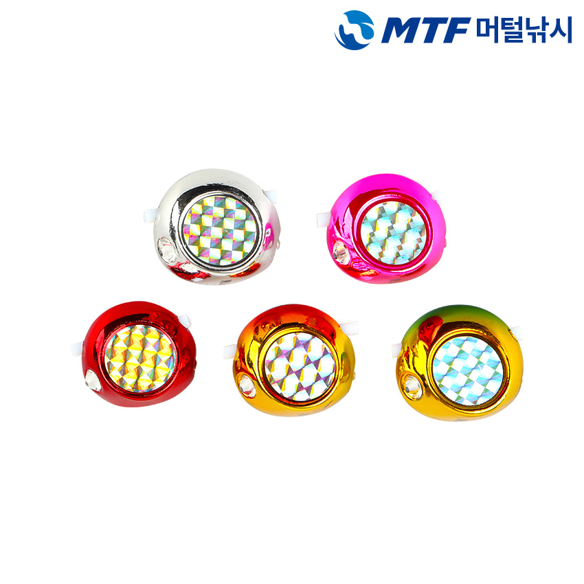 MTF 광땡 유동식 타이라바 헤드 80g 전기도금 홀로그램 - 상세 이미지 2