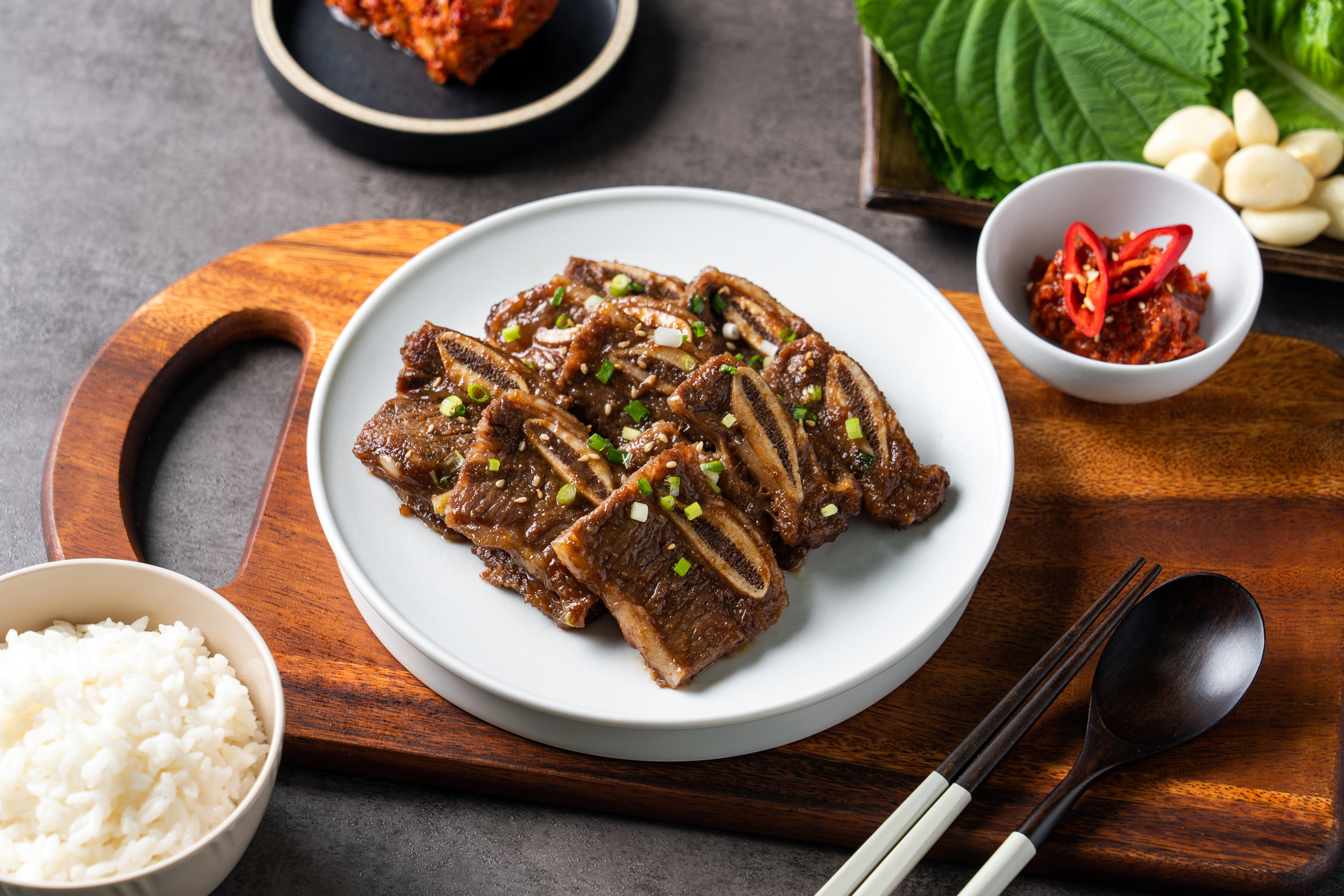 무등산식당 양념 LA갈비 엘에이갈비 소갈비 구이 800g - 상세 이미지 2