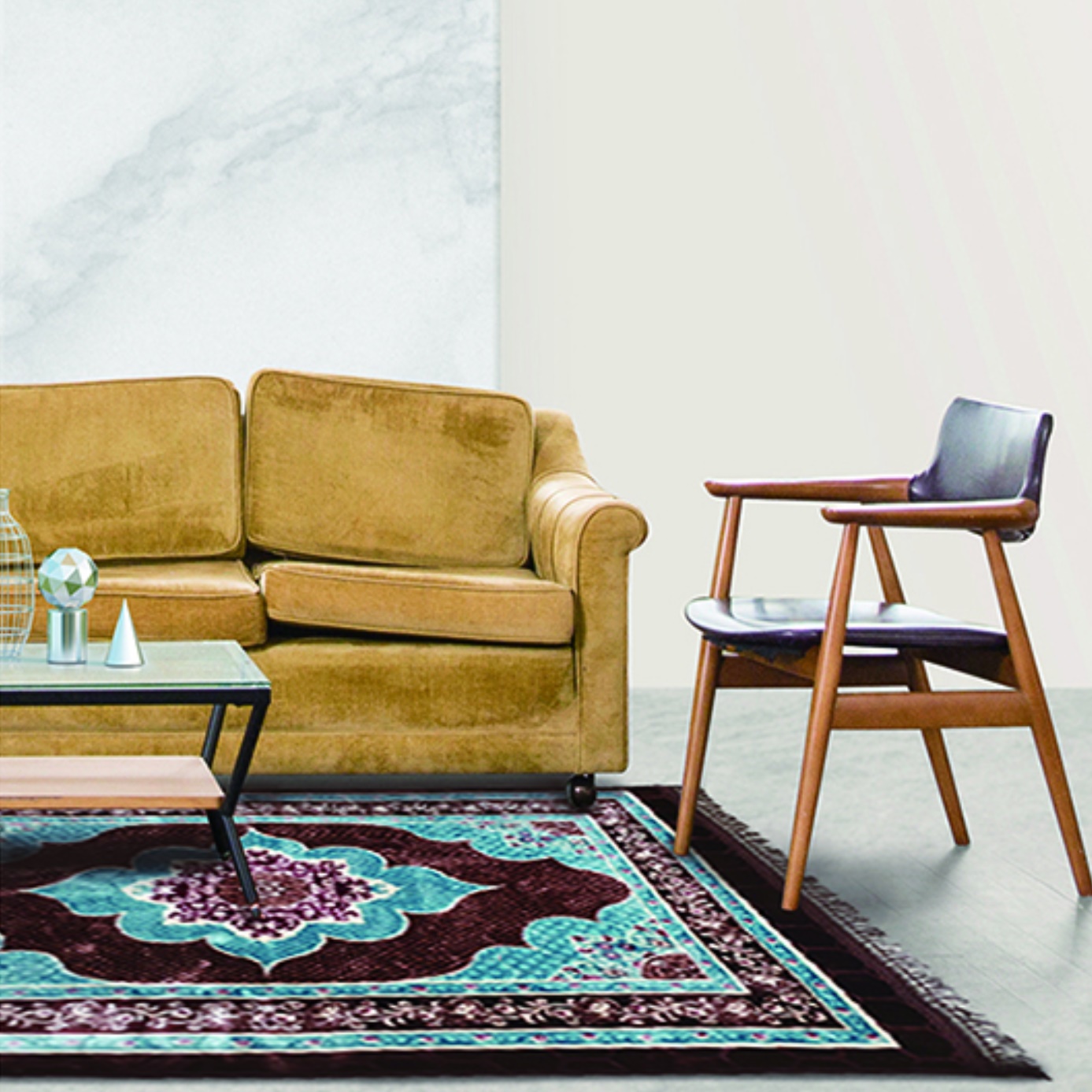 고급 러그 거실용 카페트 페르시아 카페트 거실 면 카페트 특대형