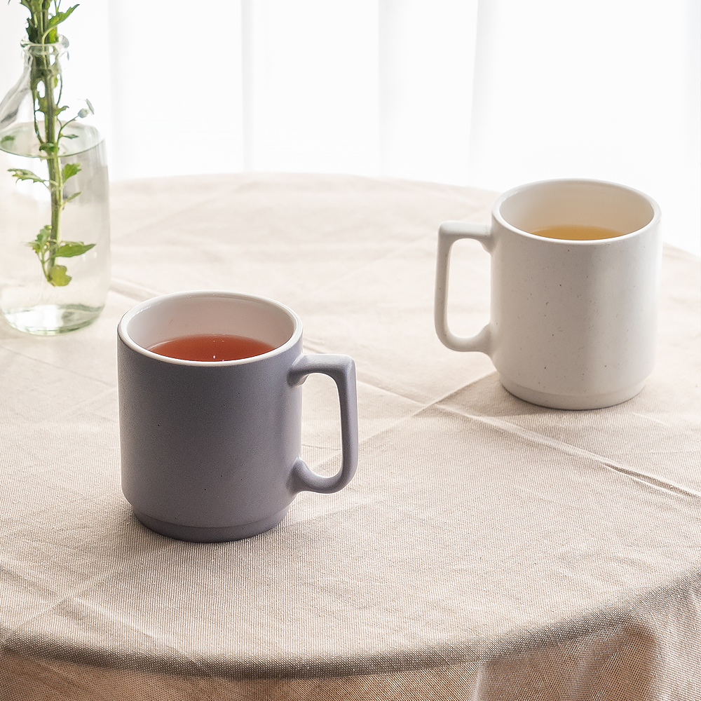 Mano 빈티지 카페 예쁜머그잔 점박이 물컵 400ml [국내직접생산] 선물용 - 상세 이미지 5