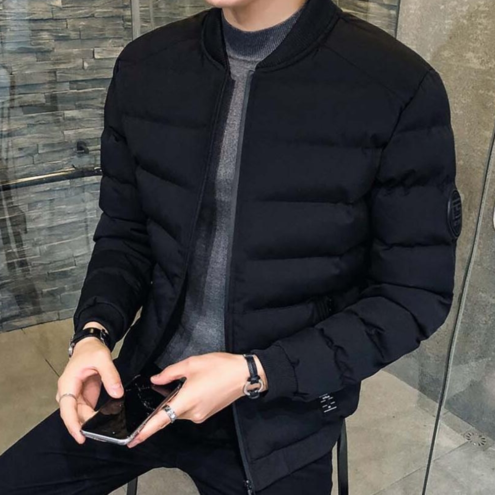 갬성 블루종 겨울 항공 점퍼 작업복 남여 공용 잠바 자켓 근모복 오리털 덕다운 단체복 이미지 3