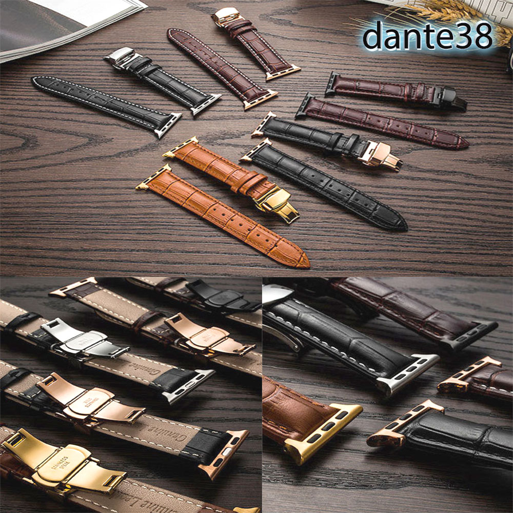 원터치 애플워치 스트랩 에르메스 가죽 방수 더블 버클