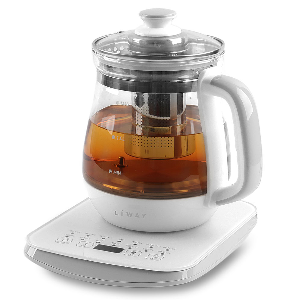 무선포트 분유포트 차탕기 전기포트 전기주전자 티포트 LWT-817CM(유리포트)