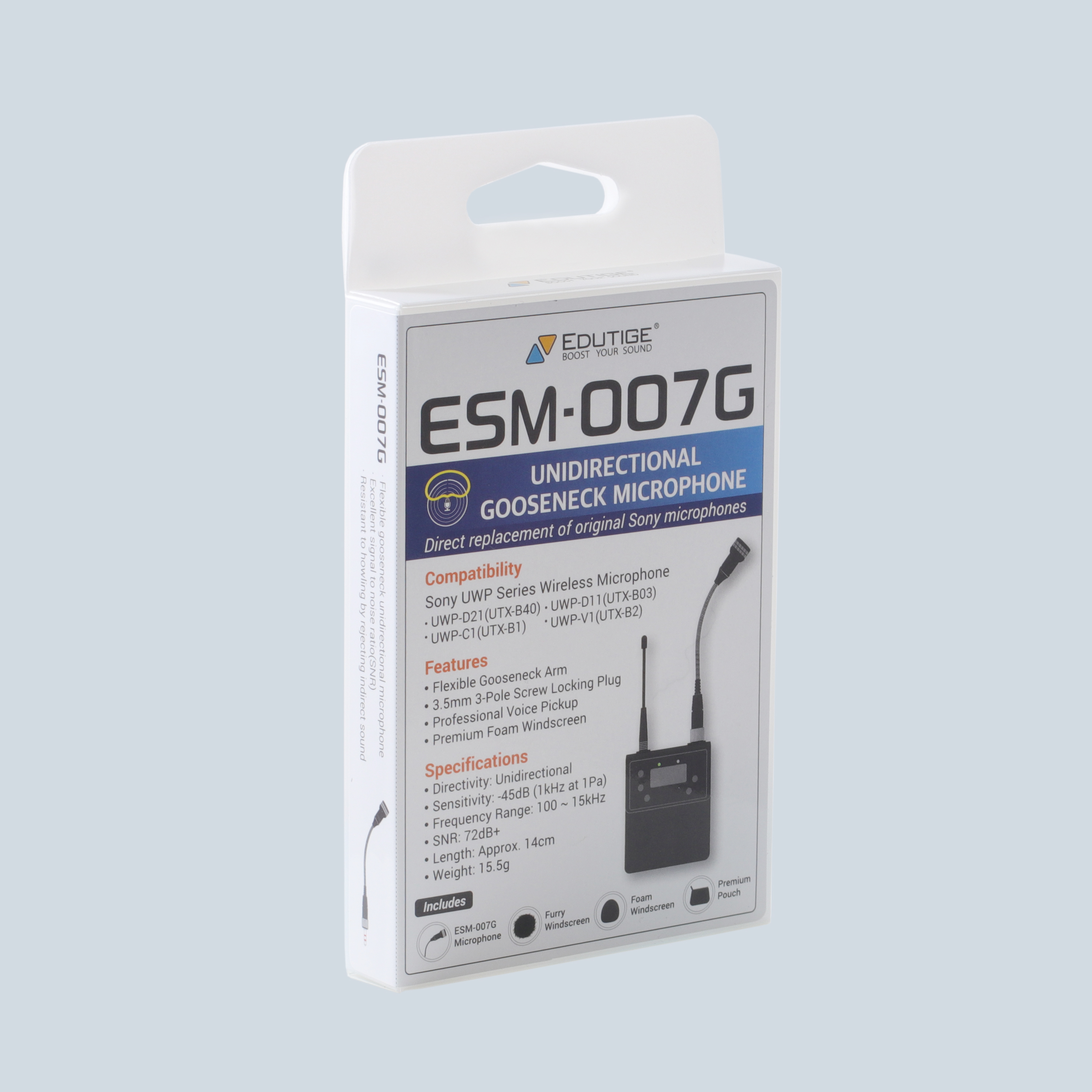 ESM-007G: 소니 전용 단일지향성 구즈넥 마이크 세트 - 상세 이미지 2