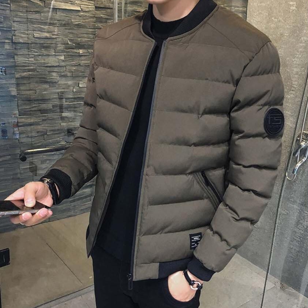 갬성 블루종 겨울 항공 점퍼 작업복 남여 공용 잠바 자켓 근모복 오리털 덕다운 단체복 이미지 2