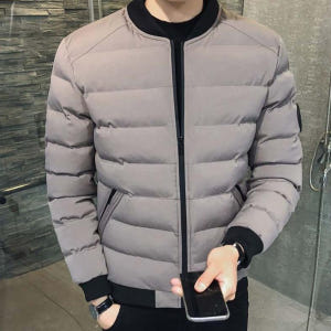갬성 블루종 겨울 항공 점퍼 작업복 남여 공용 잠바 자켓 근모복 오리털 ... 착용 후기 | 사이즈/핏 총정리 - 상품 이미지 1