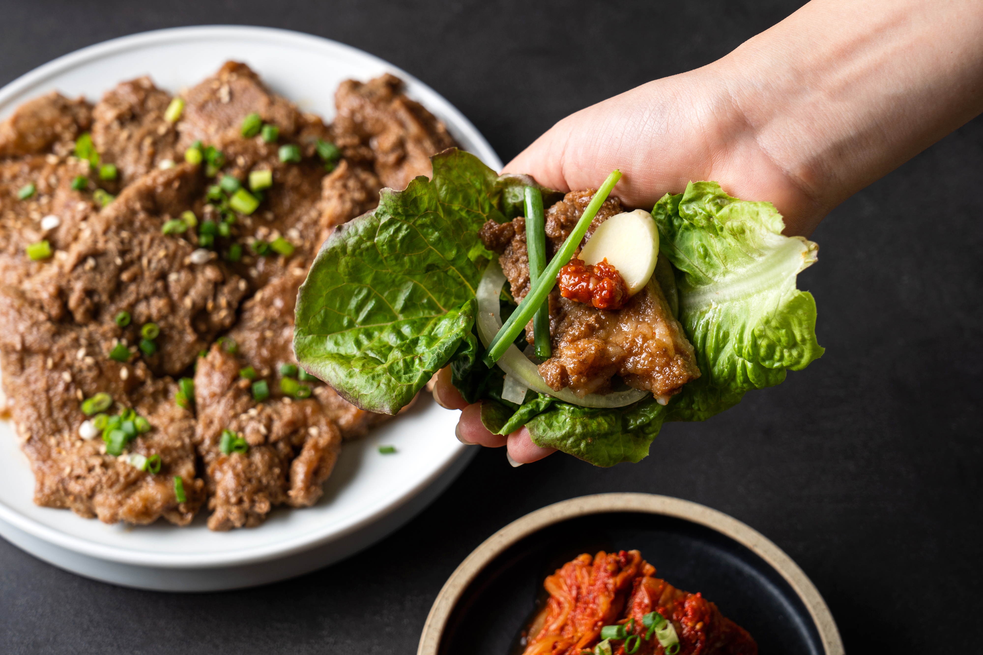 무등산식당 국내산 수제 양념 돼지갈비 구이 - 상세 이미지 3