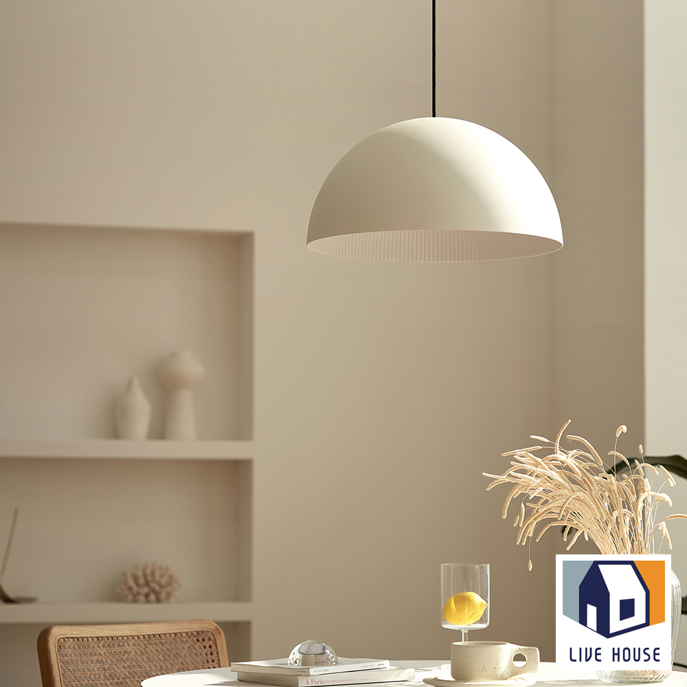 라이마스 웨이브400 LED 인테리어 카페 조명 펜던트 식탁등 브라켓형 2m 블랙전선 - 상품 이미지