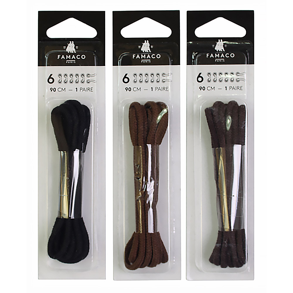 구두끈 6홀 전용 코드타입 90CM 남성화끈 3가지 색상 - 상세 이미지 3