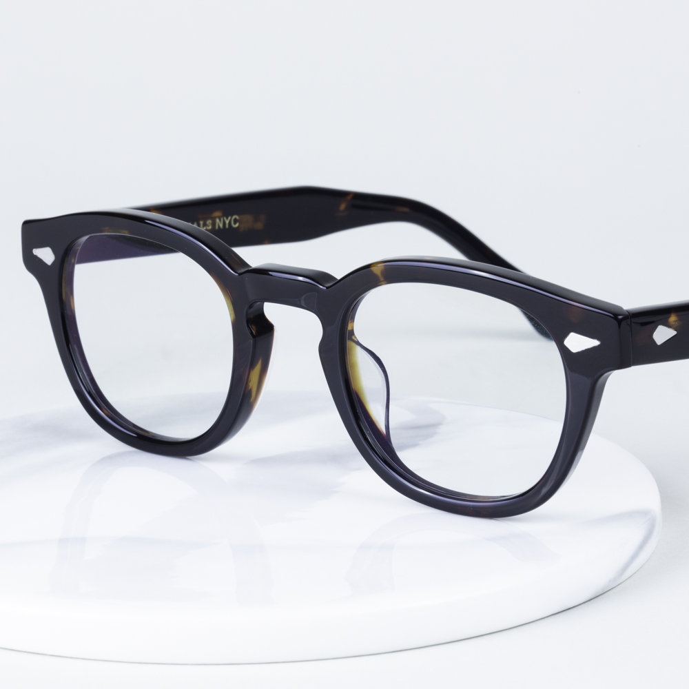 에토스안경 조니뎁 아넬 46 48 아세테이트 안경 뿔테 블루라이트차단