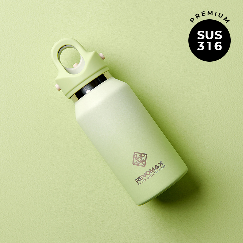 레보맥스 진공 텀블러 슬림 손잡이 보온보냉 텀블러 9oz 266ml - 상세 이미지 3