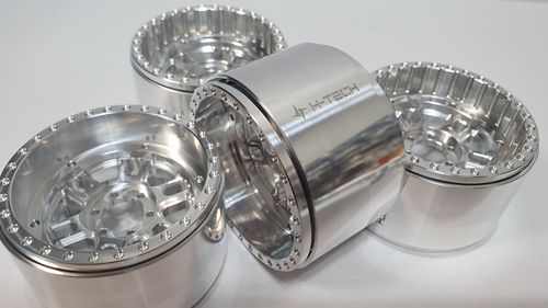 RC 1/10 2.2inch 알루미늄 메탈 비드락 휠 (HTW2.2-05) : 에이치테크