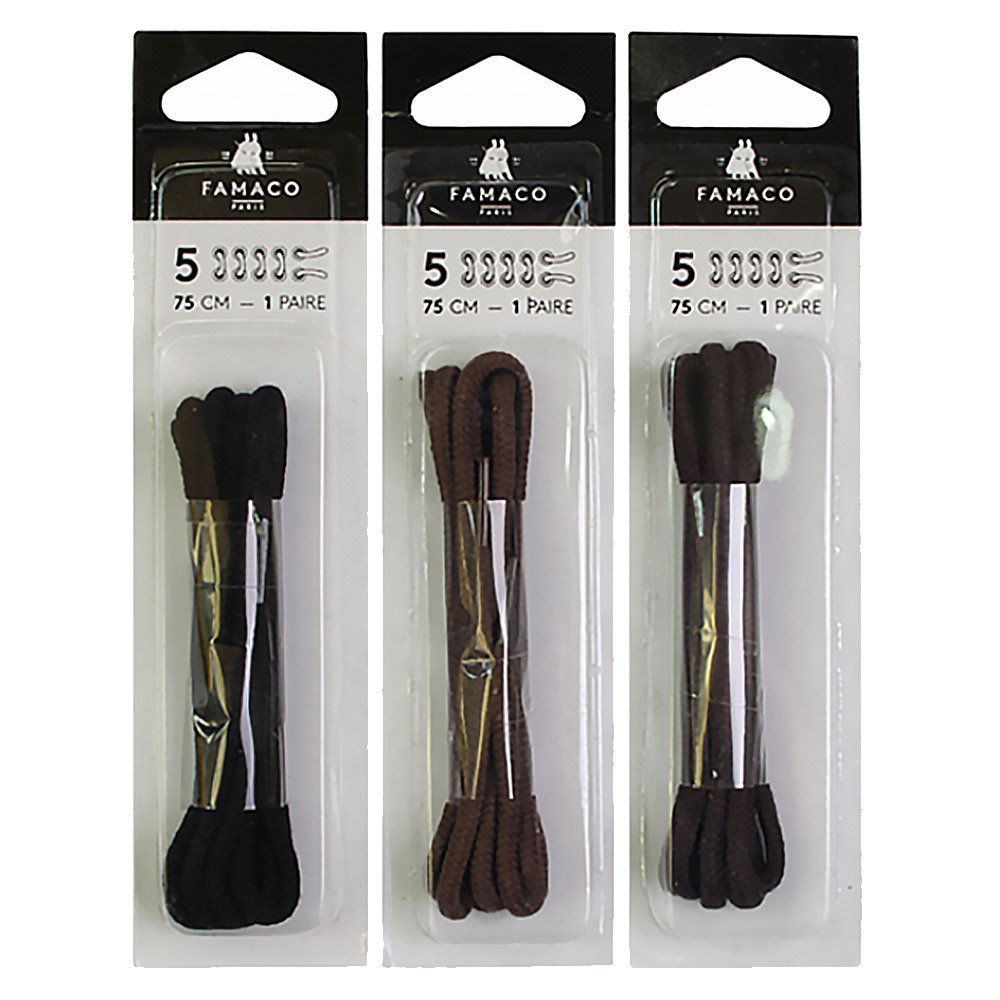 구두끈 5홀 전용 코드타입 75CM 남성화끈 3가지 색상 - 상세 이미지 3