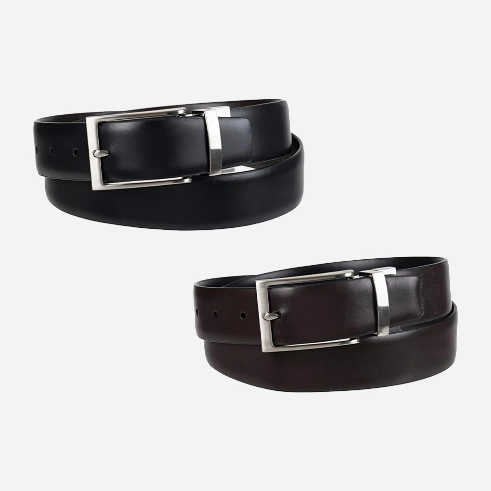 캘빈클라인 남성 양면 정장 가죽 벨트