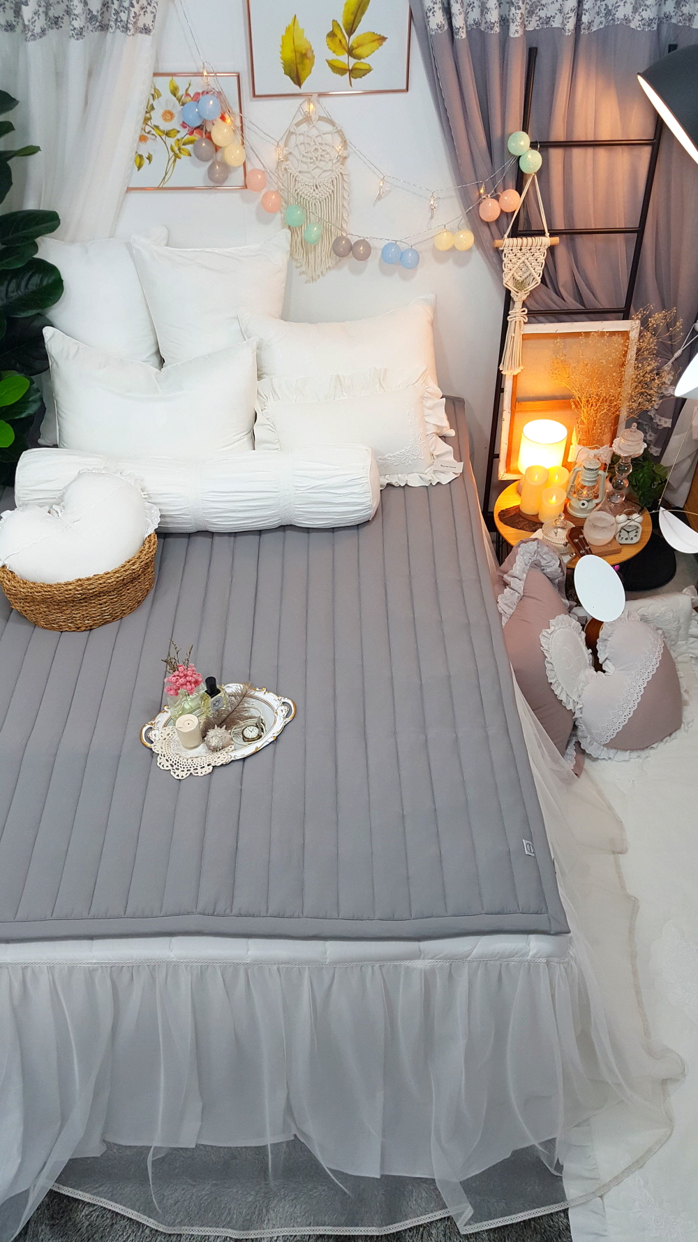 오월 워싱 알러지케어 고정밴드 매트리스 침대패드 슈퍼싱글 퀸 라지킹 슈퍼킹 사이즈