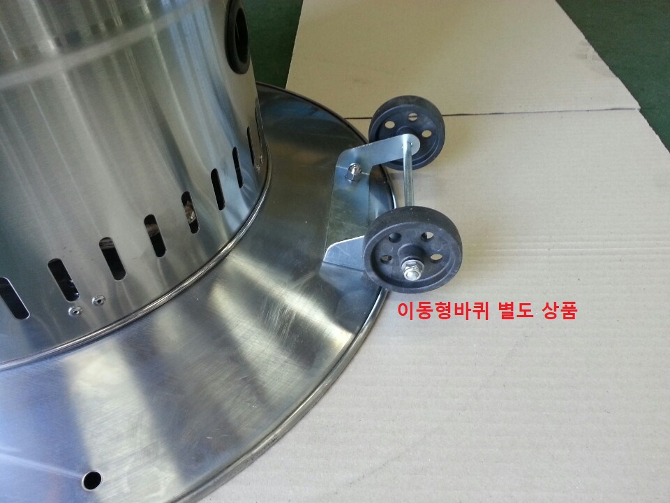 극동 파티오가스히터 KDP-SR-11AA 야외용가스히터 스테인리스제품 외관